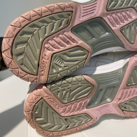 Asics Gel Dedicate Women's White Running Cross Training Sneakers Size 7.5, E557Y - Picture 10 of 13